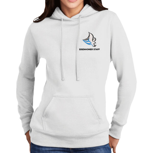 Port & Company ® Ladies Core Fleece Pullover Hooded Sweatshirt - Embroidered Logo Thumbnail