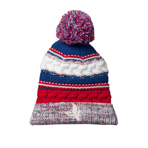 Sport-Tek® Pom Pom Team Beanie - Embroidered Logo Thumbnail