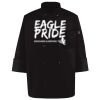 Ten Pearl Button Black Chef Coat Thumbnail