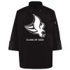 Ten Pearl Button Black Chef Coat Thumbnail