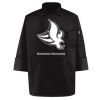 Black Knot Button Chef Coat Thumbnail