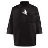Black Knot Button Chef Coat Thumbnail